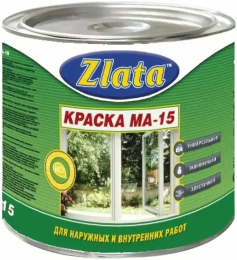 Zlata МА-15 краска (1.8 кг) белая