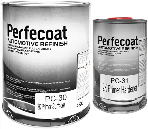 Perfecoat PC-30 2K Primer Surfacer грунт (4 кг) черный