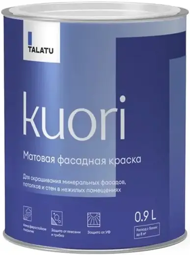 Talatu Kuori краска фасадная атмосферостойкая (900 мл) база С