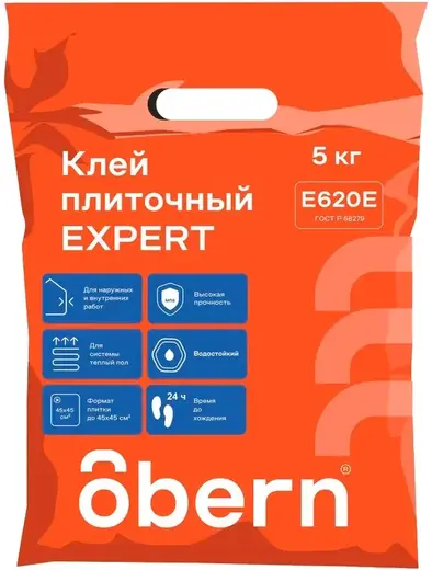 Obern Expert клей плиточный (5 кг)