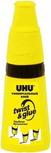 UHU Twist and Glue клей универсальный с 3-х позиционным аппликатором (90 мл)