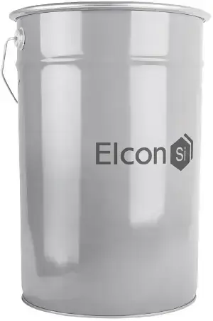 Elcon Max Therm термостойкая эмаль (25 кг) черная RAL 9005 полуглянцевая (700 °C)