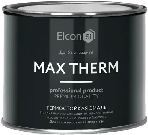 Elcon Max Therm термостойкая эмаль (400 г) синяя RAL 5005 (400 °C)