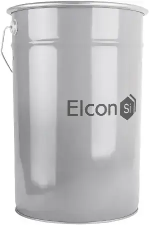 Elcon КО-8104 термостойкая эмаль (25 кг) серебристо-серая RAL 9006 (600 °C)