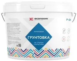 Ecoroom Р-02 грунтовка акриловая по старым покрытиям (10 кг)