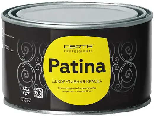 Certa Patina эмаль термостойкая (160 г) медь (до 700°C)