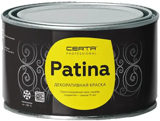 Certa Patina эмаль термостойкая (160 г) олимпийское золото (до 700°C)