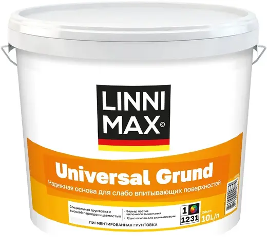 Caparol Linnimax Universal Grund грунтовка пигментированная водно-дисперсионная (10 л)