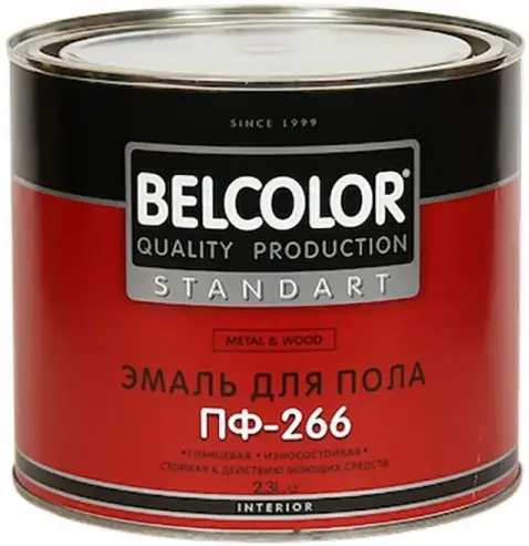 Belcolor BLC ПФ-266 эмаль для пола (6 кг) желто-коричневая