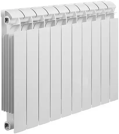 Global Style Plus биметаллический секционный радиатор 500 10 секций (800*575 мм)