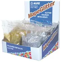 Mapei Mapeglitter металлические цветные блестки для затирки (100 г) фуксия