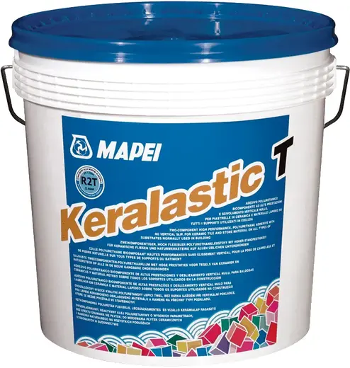 Mapei Keralastic T универсальный 2-комп эпоксидно-полиуретановый клей (10 кг (9.4 кг + 600 г) белый