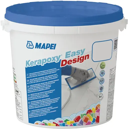 Mapei Kerapoxy Easy Design 2-комп эпоксидный шовный заполнитель (3 кг) №114 антрацит