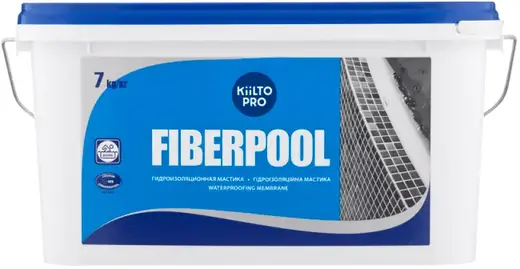 Kiilto Pro Fiberpool гидроизоляционная мастика (7 кг)