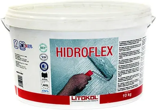 Литокол Hidroflex гидроизоляционный состав (10 кг)