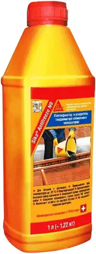 Sika Antifreeze N9 комплексная добавка для зимнего бетонирования (1 л)