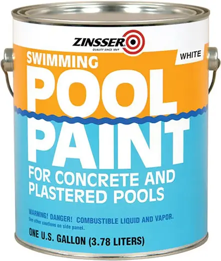 Rust-Oleum Zinsser Swimming Pool Paint краска для бассейнов (3.78 л) белая