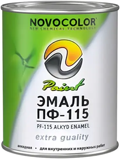 Новоколор ПФ-115 Paint эмаль алкидная (1.9 кг) желтая глянцевая