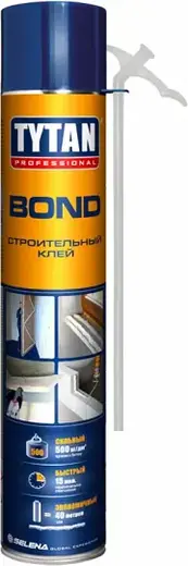 Титан Professional Bond клей строительный многоцелевой полиуретановый (750 мл) пистолетный профессиональный