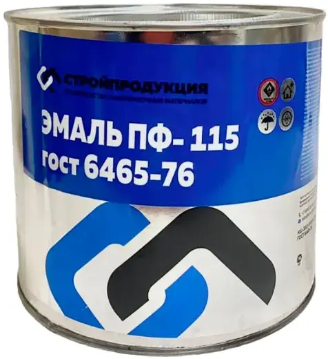 Стройпродукция ПФ-115 эмаль (2.5 кг) розовая глянцевая