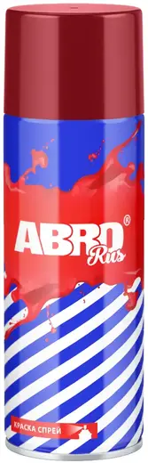 Abro Rus акриловая краска-спрей для внутренних и наружных работ (473 мл) красная №08