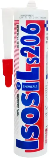 Iso Chemicals Isosil S206 Нейтральный силиконовый герметик (115 мл) бесцветный