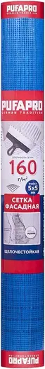 Pufapro сетка стеклотканевая фасадная щелочестойкая (1*30 м) синяя