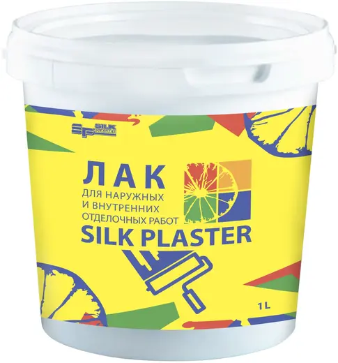 Silk Plaster лак для наружных и внутренних отделочных работ (1 л)