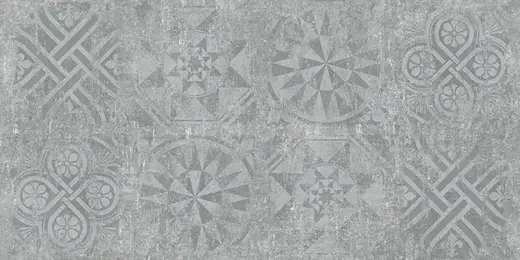 Керамика Будущего Идальго Гранит Стоун Цемент коллекция Гранит Стоун Цемент Декор SR Серый декор напольный (1200 мм)