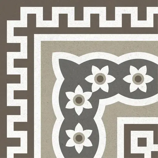 Gracia Ceramica Conti коллекция Conti Multi Decor 01 декор напольный