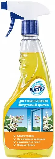 Мистер Чистер Цитрусовый Аромат средство для мытья стекол и зеркал (500 мл)