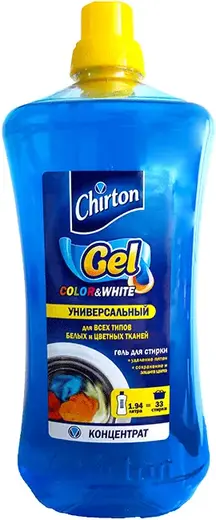 Чиртон Gel Color & White Универсальный гель-концентрат для стирки белых и цветных тканей (1.94 л)