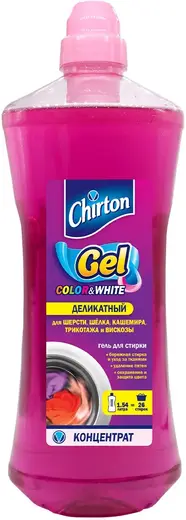 Чиртон Gel Color & White Универсальный гель-концентрат для стирки белых и цветных тканей (1.54 л)