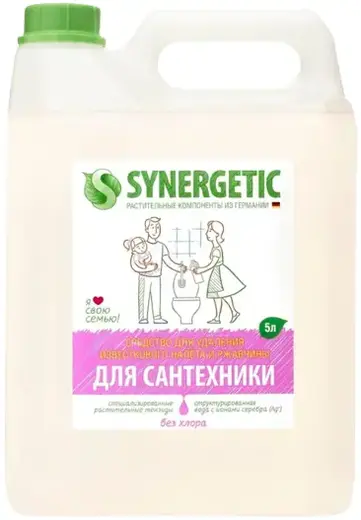 Синергетик средство для ванной без хлора (5 л)