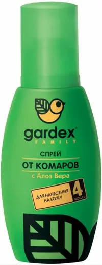 Gardex Family с Алоэ Вера спрей от комаров (100 мл)