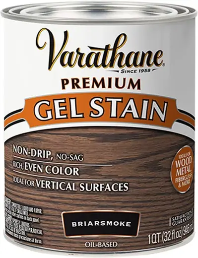 Rust-Oleum Varathane Gel Stain морилка-гель универсальная для внутренних и наружных работ (946 мл) шиповник