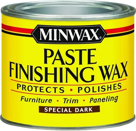 Minwax Paste Finishing Wax восковая полироль для мебели c финишным покрытием (453 г) специальный темный