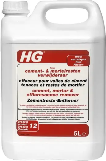 HG средство для удаления известкового, цементного налета, пятен (5 л)