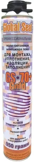 Global Seal GS 70+Gold полиуретановая монтажная пена (950 г)