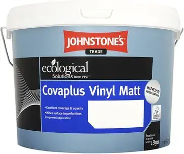 Johnstones Covaplus Vinyl Matt краска интерьерная (10 л) белая база L