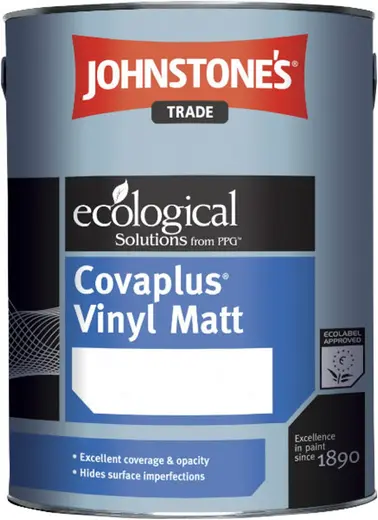 Johnstones Covaplus Vinyl Matt краска интерьерная (1 л) белая