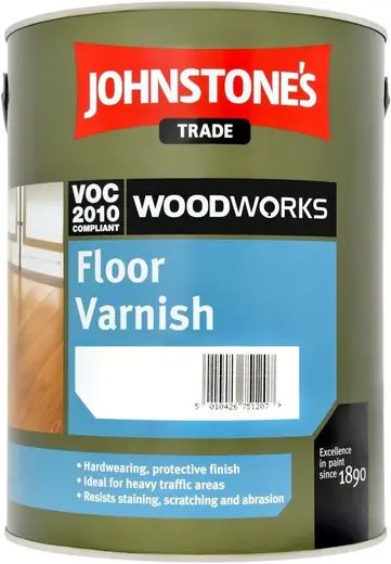 Johnstones Floor Varnish лак для пола (5 л) глянцевый