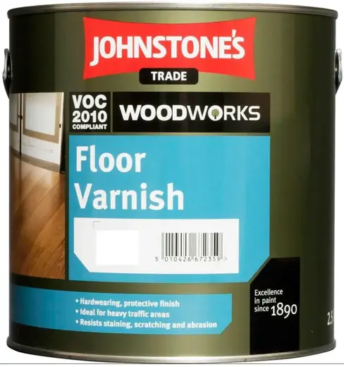 Johnstones Floor Varnish лак для пола (2.5 л) глянцевый