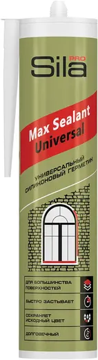 Sila Pro Max Sealant Universal универсальный силиконовый герметик (290 мл) белый