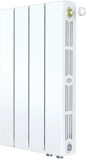 Рифар Supremo Ventil радиатор биметаллический секционный с нижним подключением 500 VR 4 секции (320*575 мм) нижнее правое 500 мм 8.10 кв.м RIFAR S500-