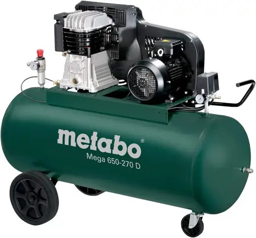 Metabo Mega 650-270 D компрессор поршневой (4000 Вт)
