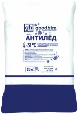 Goodhim 500 31 антигололедный реагент антилед (25 кг)