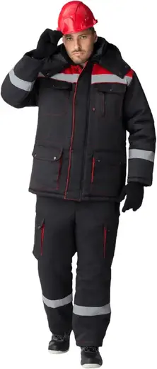 Факел-Спецодежда Титан костюм зимний (куртка + полукомбинезон 44-46) 182-188