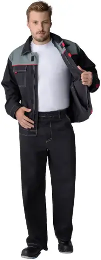 Факел-Спецодежда Флагман-Фаворит-1 костюм (куртка + брюки 52-54) 182-188