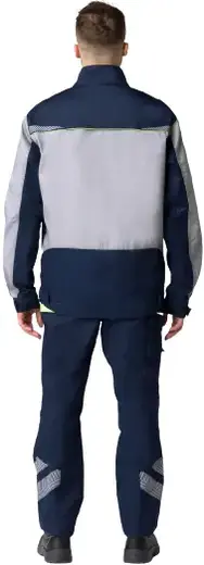 Факел-Спецодежда Profline Specialist куртка укороченная мужская (60-62) 170-176 серая/темно-синяя